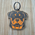Rottweiler nyckelring – 3D-printad