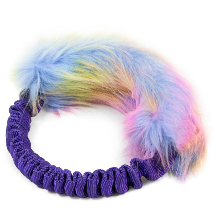 ZAYMA Kampleksak ring i Unicorn fuskpäls med expander